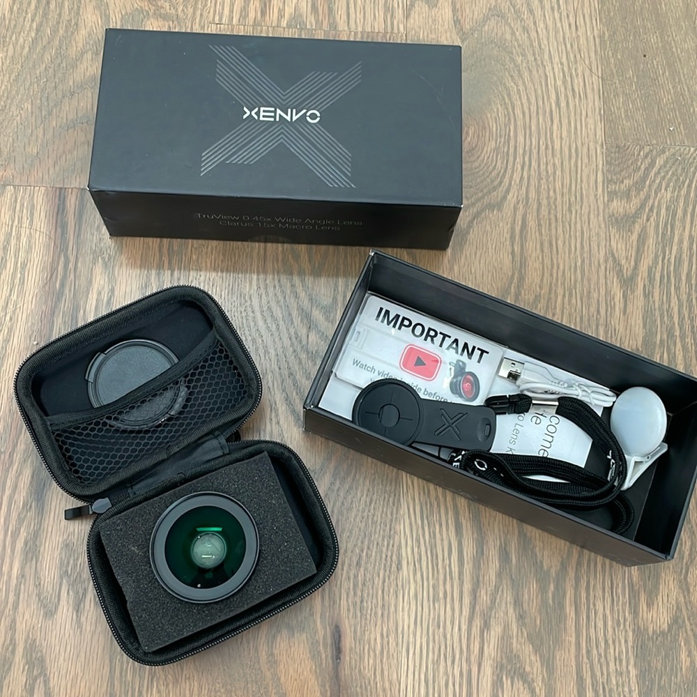 Pro Lens Kit for iPhone and Android, Macro and Wide Angle Lens
